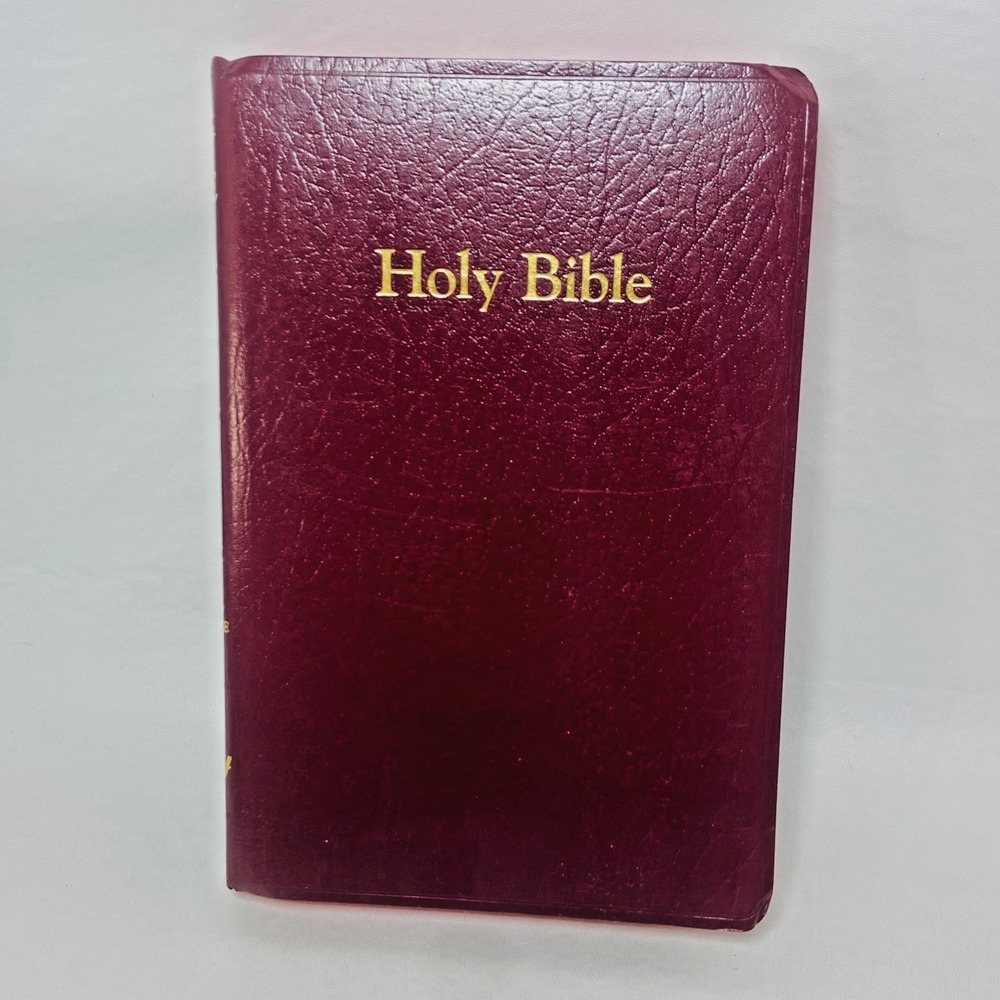Holy Bible NKJV 1982 Nelson Regency 412MR Words‎ Of Christ In Red 1980s